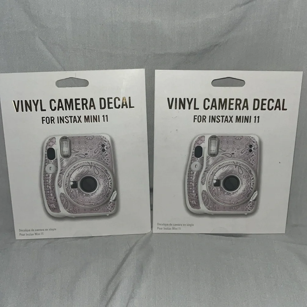Fujifilm insta Mix wa vinyl camera decal NIB NEW